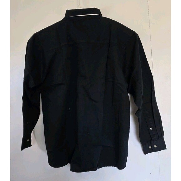 Vintage Alpha Phi Alpha Mens Shirt Embroidered HBCU 100 Years Black Button NWT - Picture 7 of 7